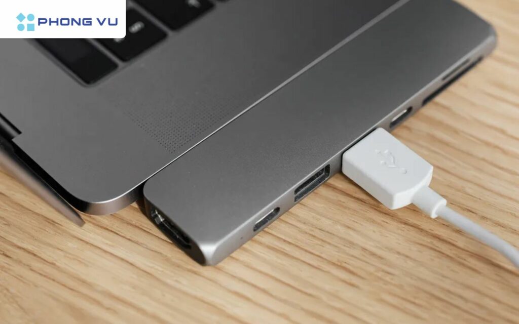 Kết nối USB máy in với máy Mac qua cổng kết nối