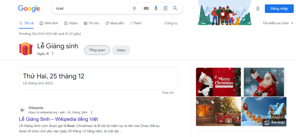 Giải trí nhẹ nhàng với loạt game Giáng sinh trên Google mùa lễ Noel