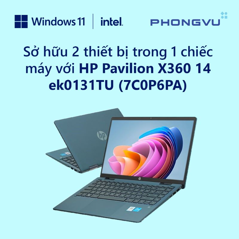 LAPTOP HP PAVILION X360 14 ek0131TU 1