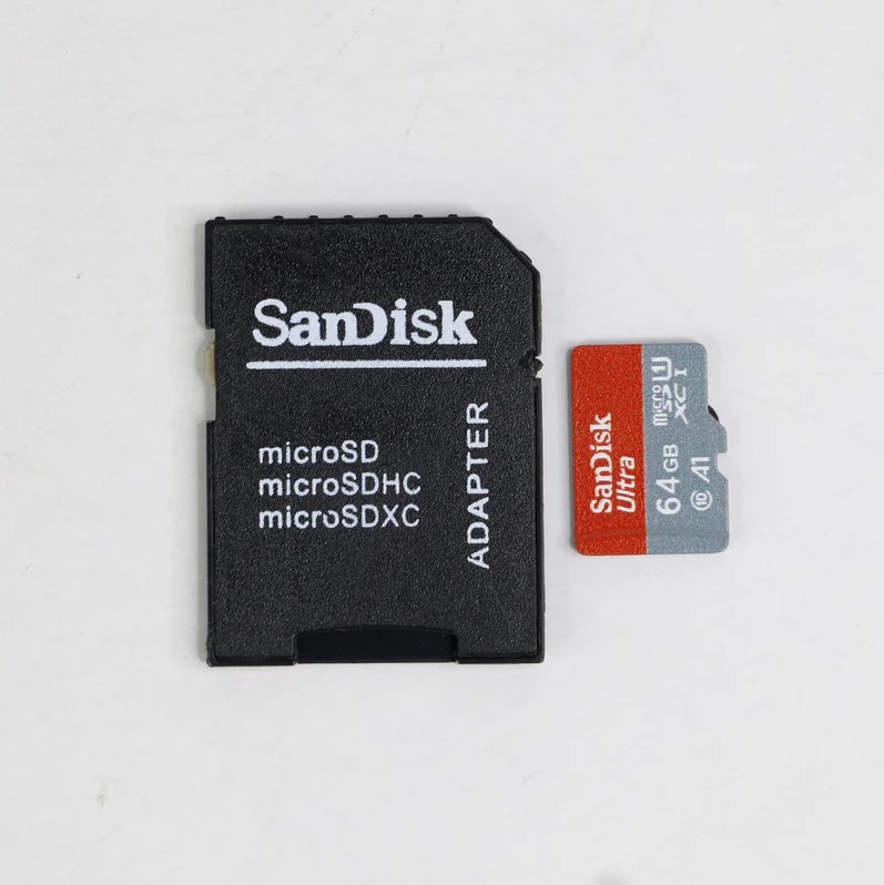 The nho Micro Sandisk Ultra 64GB