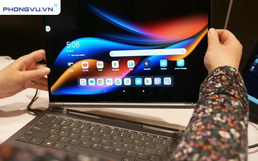 Lenovo ThinkBook Plus Gen 5 Hybrid vừa là tablet vừa là laptop