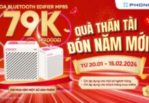 ĐÓN TẾT GIÁP THÌN MUA SẮM THẢ GA, NHẬN NGAY LOA XỊN CHỈ 79K!
