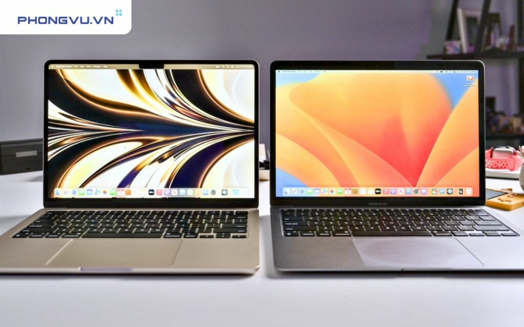 MacBook Air M3 và MacBook Air M1