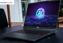 Review MSI Stealth 16 AI Studio: Đỉnh cao hiệu năng, cân mọi tác vụ yêu cầu Review MSI Stealth 16 AI Studio