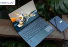Review Zenbook Oled 14 AI mới với thiết kế siêu đẹp cùng hiệu năng ấn tượng Review Zenbook Oled 14 AI