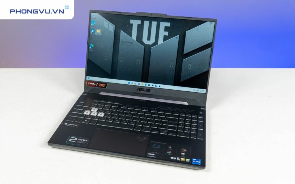 màn hình thì laptop gaming Asus TUF thường sở hữu những loại màn Full HD mang tới chất lượng ảnh sắc nét