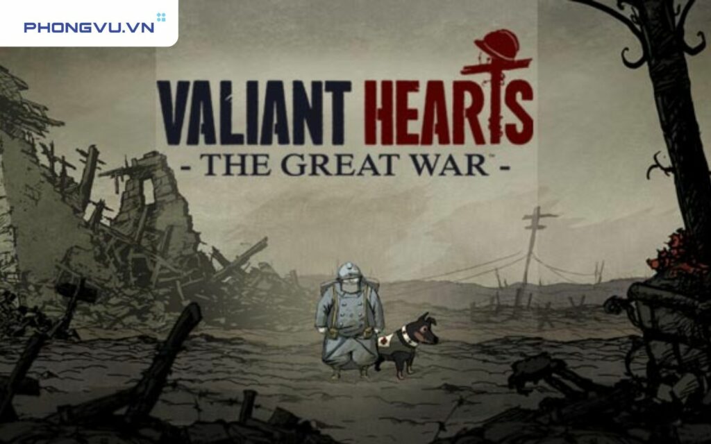 Valiant Hearts: The Great War lấy bối cảnh vào thế chiến thứ nhất, xoay quanh 2 cường quốc lúc bấy giờ là Pháp và Đức
