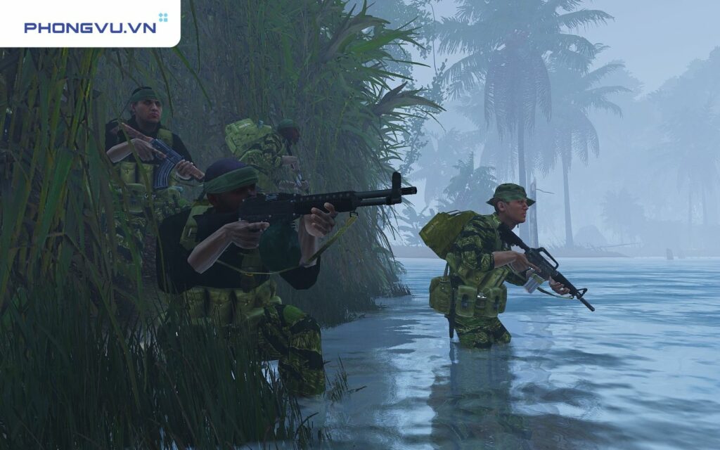 ARMA 3: THE UNSUNG VIETNAM WAR MOD game chiến tranh có lối chơi Multiplayer cực kỳ hấp dẫn