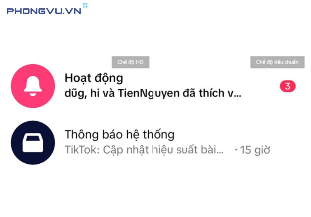 Chất lượng giữa ảnh gửi HD qua Messenger