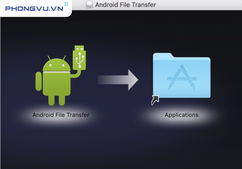 Truyền tệp tin từ Android sang MacBook dễ dàng nhờ vào Android File Transfer.