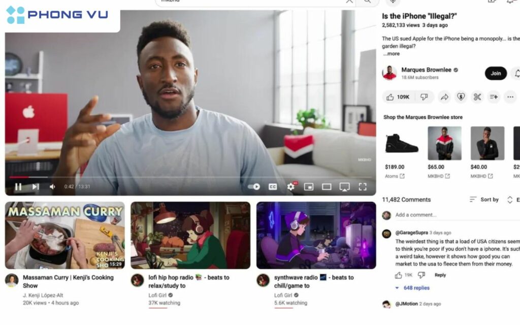 Giao diện mới của YouTube bị nhiều người dùng phàn nàn 1 Giao diện mới của YouTube