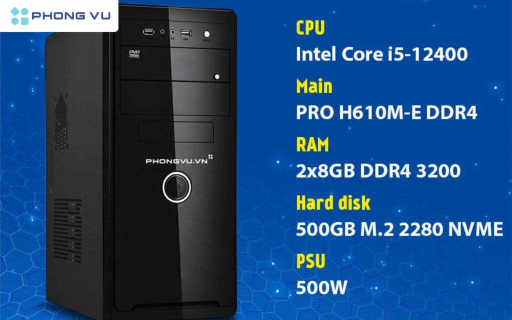 PC PV Home Office 50097 chuyên về các tác vụ văn phòng