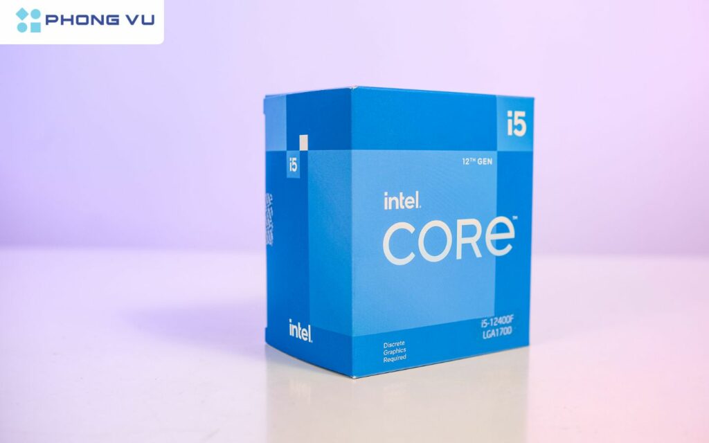 CPU INTEL Core i5-12400F phù hợp trong tầm giá