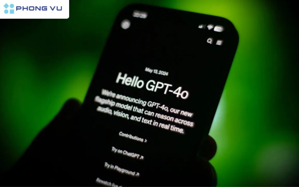 OpenAI đã giới thiệu GPT-4o tại sự kiện vừa qua với loạt tính năng hấp dẫn.