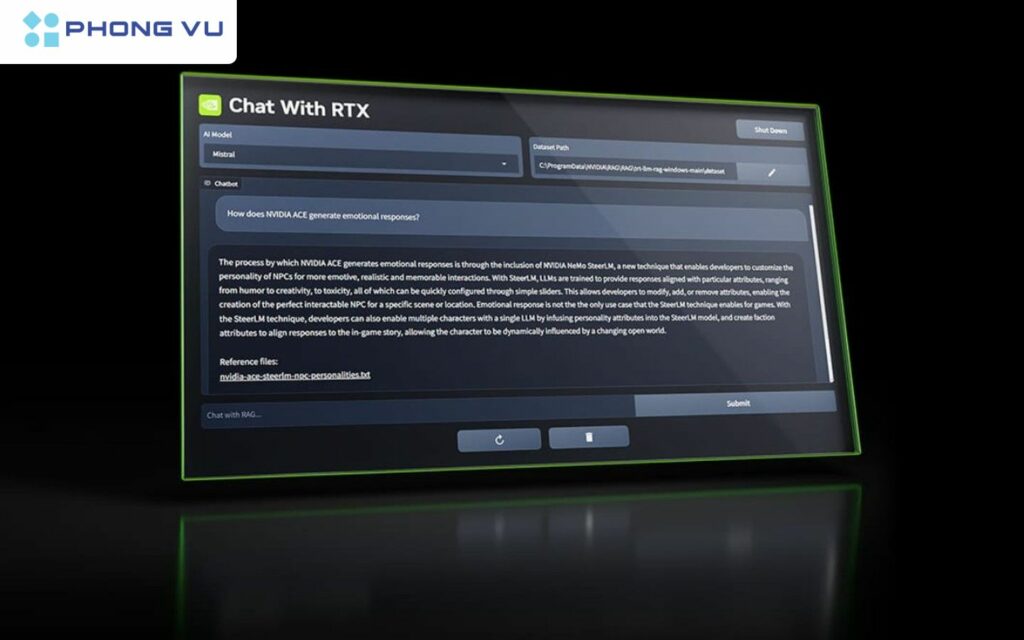NVIDIA giới thiệu Chat with RTX phiên bản demo với các tính năng mới