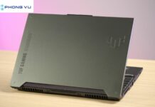 Trên tay Asus TUF Gaming A15 FA507NU-LP070W: Phiên bản cấu hình cao, chơi game cực mượt độc quyền tại Phong Vũ Review Laptop Asus TUF Gaming A15 FA507NU-LP070W