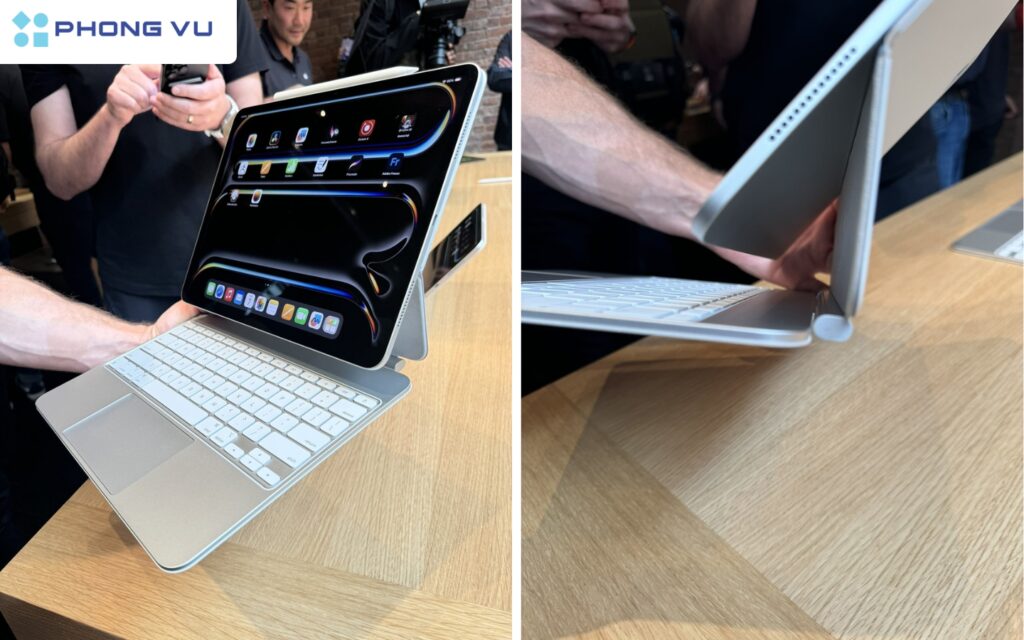 Apple cũng ra mắt Magic Keyboard for iPad Pro hoàn toàn mới.
