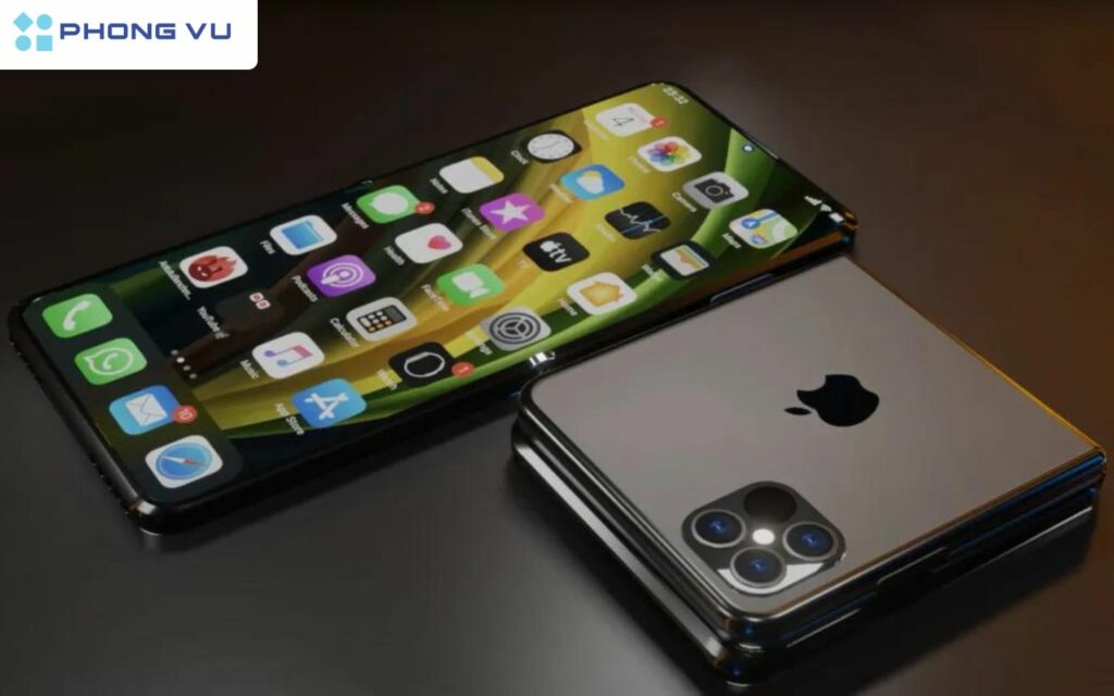 iPhone gập sẽ như đối thủ Samsung?