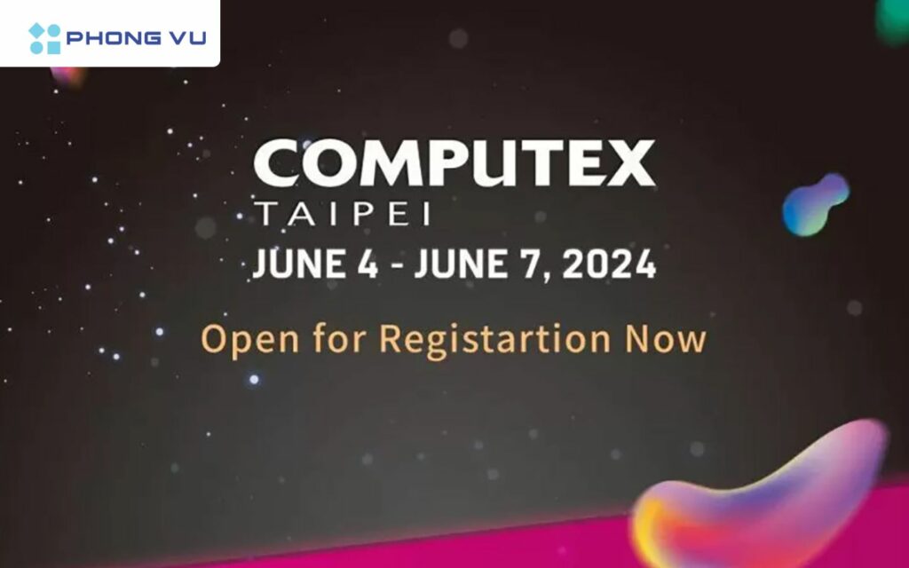 Sự kiện Computex được tổ chức tại Đài Bắc 2024