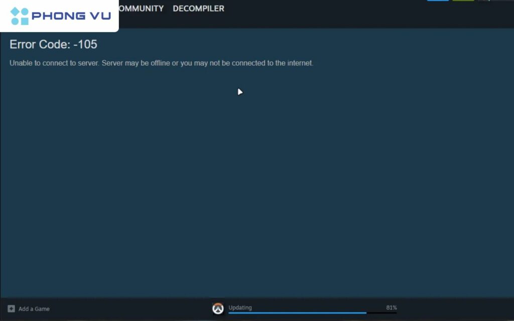 Người dùng Steam báo cáo rằng họ không thể truy cập vào Steam