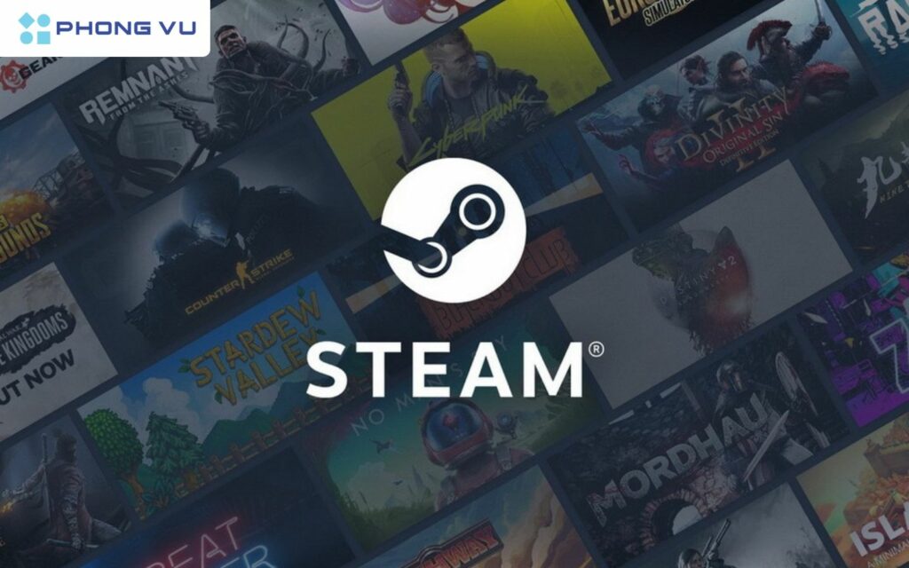 Steam là kho ứng dụng do hãng game Valve phát triển từ năm 2003