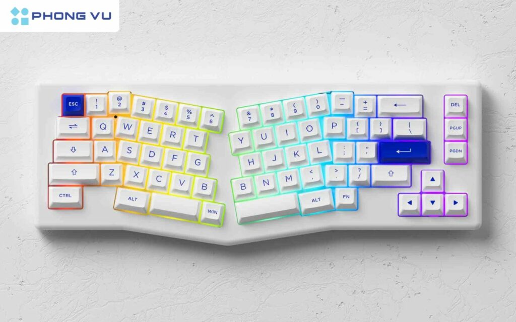 AKKO ACR Pro Alice Plus sở hữu hiết kế gọn nhẹ với 68 phím