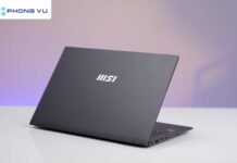 Đánh giá MSI Prestige 13 Evo A13M – 081VN: Quá nhẹ cho một siêu phẩm laptop văn phòng