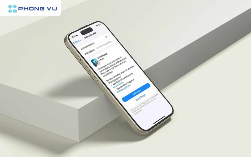iOS 18 Beta 2 ra mắt