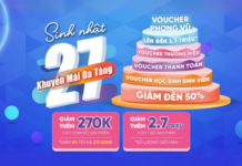 Mừng sinh nhật 27 tuổi của Phong Vũ với hàng loạt ưu đãi kịch sàn và sự kiện đặc biệt Mega Sale Sinh Nhật