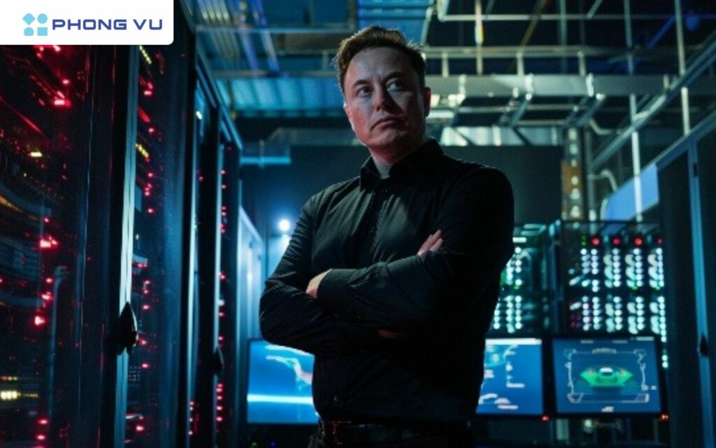 Elon Musk tao ra cum sieu may tinh AI manh nhat the gioi 1