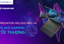 Sự kiện ra mắt Acer Predator Helios Neo 14 – Vũ khí Gaming AI tối thượng tại showroom 264 Phong Vũ