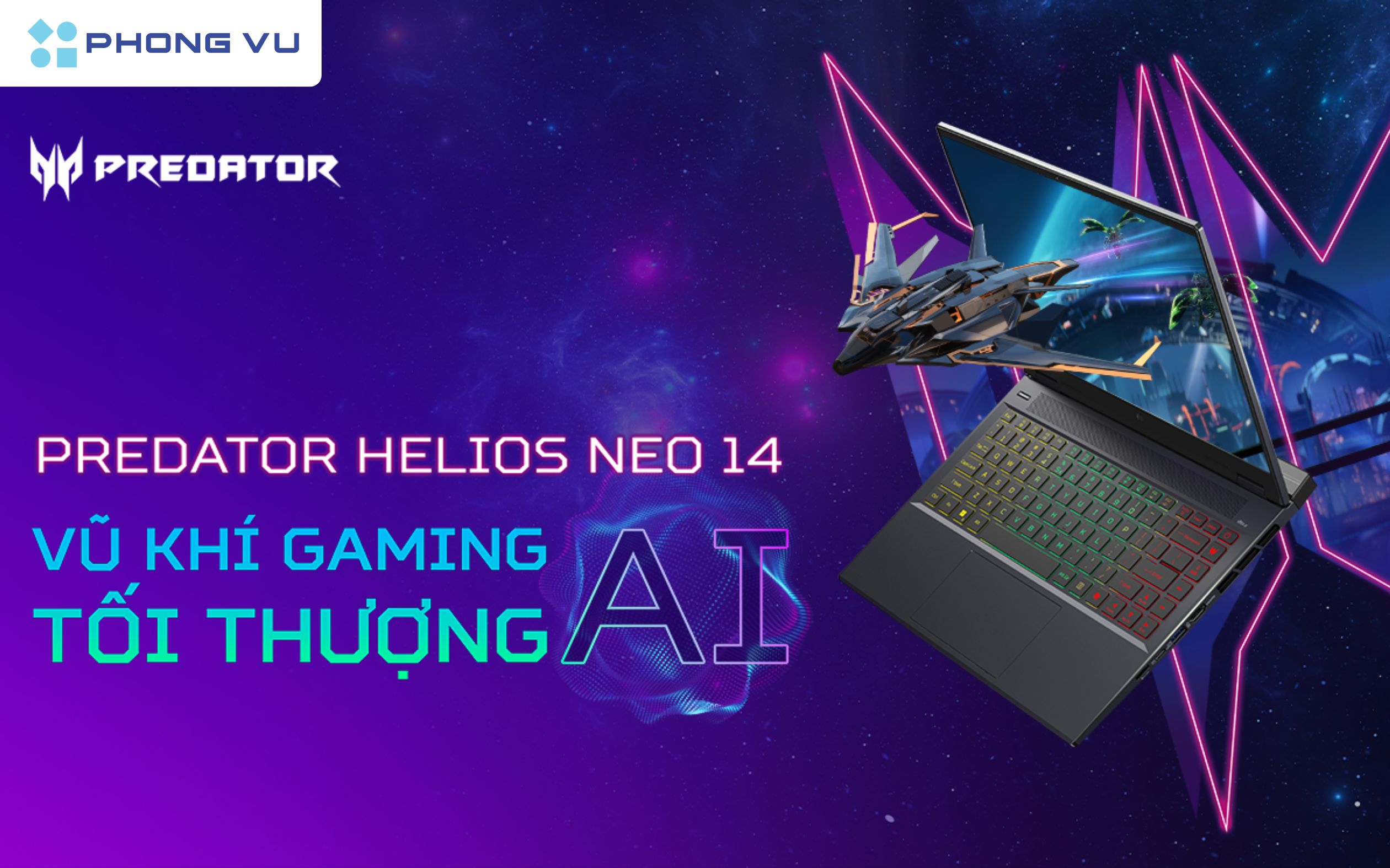 Ra mắt Acer Predator Helios Neo 14 cùng Phong Vũ