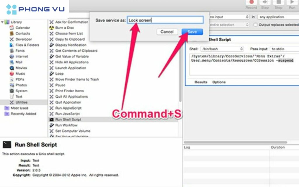 sử dụng MacBook với mẹo thiết lập khóa nhanh