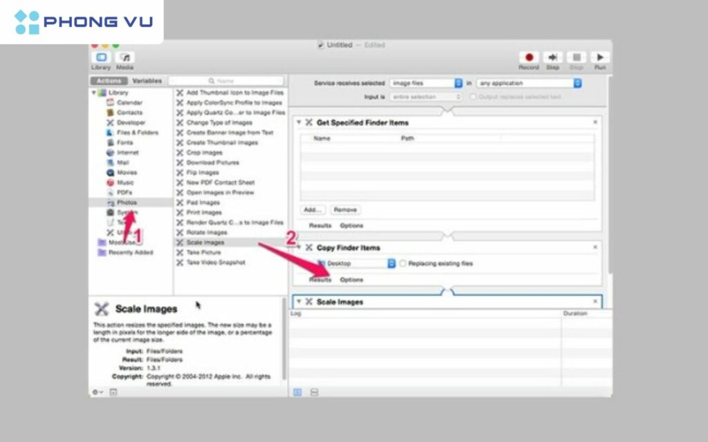 cách resize ảnh khi sử dụng MacBook