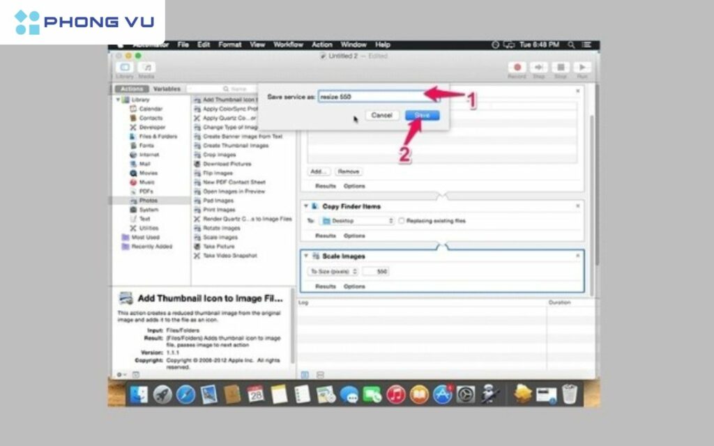 hướng dẫn chi tiết resize ảnh khi sử dụng MacBook
