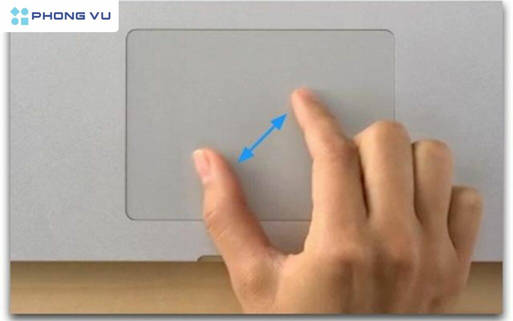 sử dụng trackpad khi sử dụng MacBook