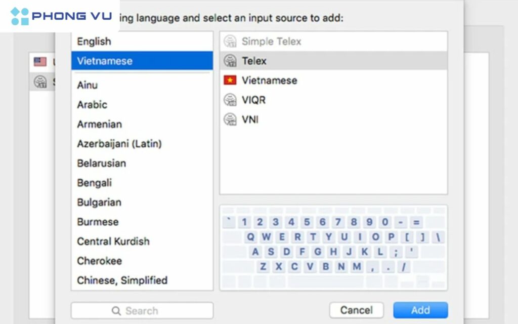 cách gõ tiếng việt khi sử dụng MacBook