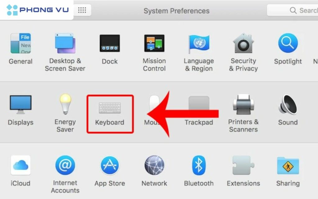 thiết lập khóa nhanh cho sử dụng MacBook