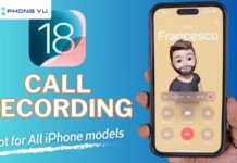 Ghi âm cuộc gọi bằng AI trên iOS 18 Tính năng ghi âm cuộc gọi trên iPhone do Apple phát triển