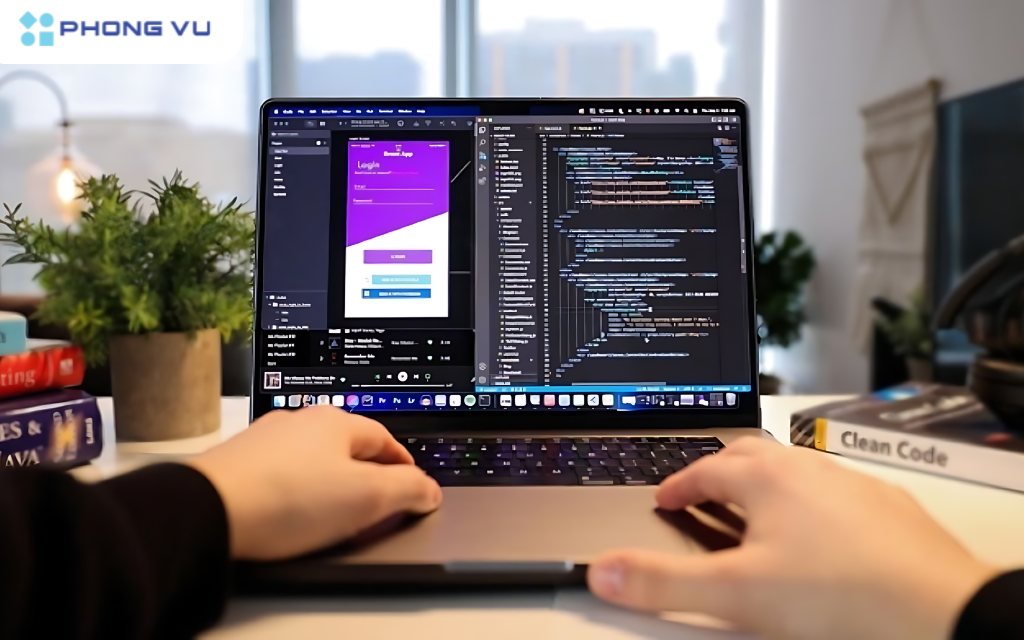 Sinh viên có thể sử dụng nhiều công cụ hỗ trợ lập trình trên MacBook