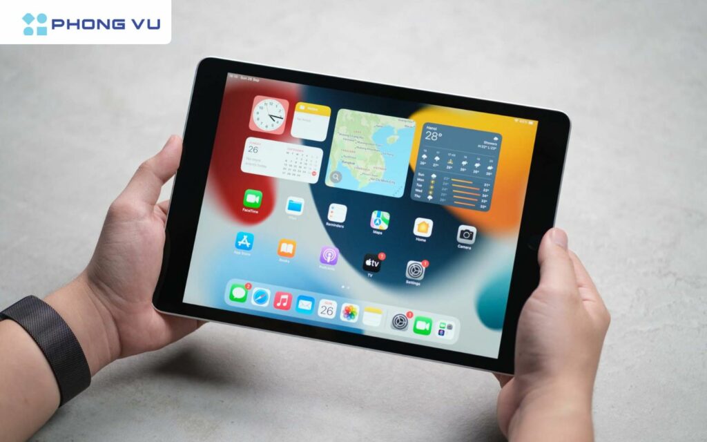 iPad có thiết kế nhỏ gọn nhưng tích hợp nhiều tính năng hiện đại