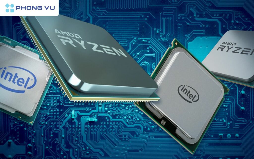 Máy tính được trang bị nhiều loại CPU khác nhau