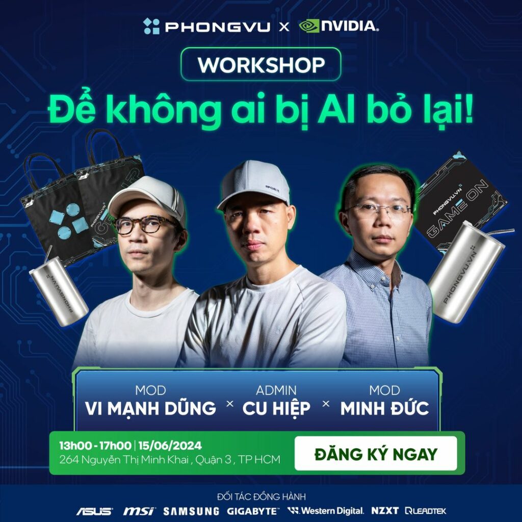 Phong Vũ AI workshop | Để không ai bị AI bỏ lại