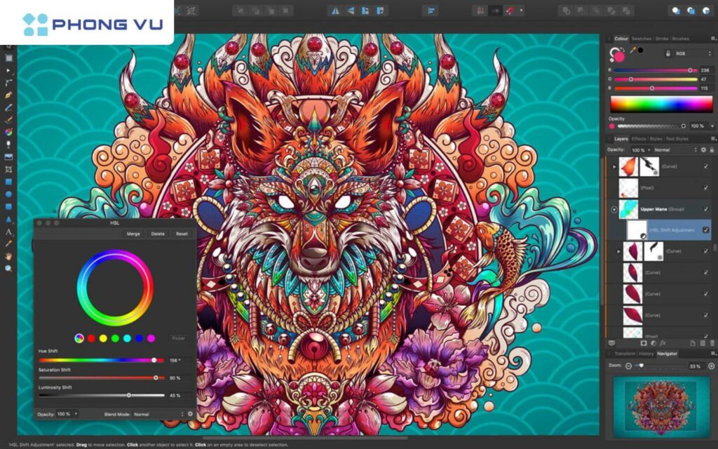 Vẽ và chỉnh sửa hình ảnh dễ dàng với ứng dụng Affinity Designer