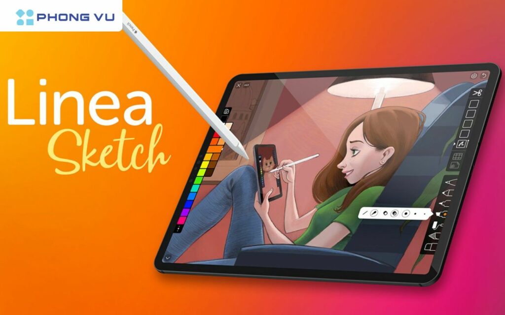 Ứng dụng Linea Sketch giúp kiểm soát từng nét vẽ hoàn hảo