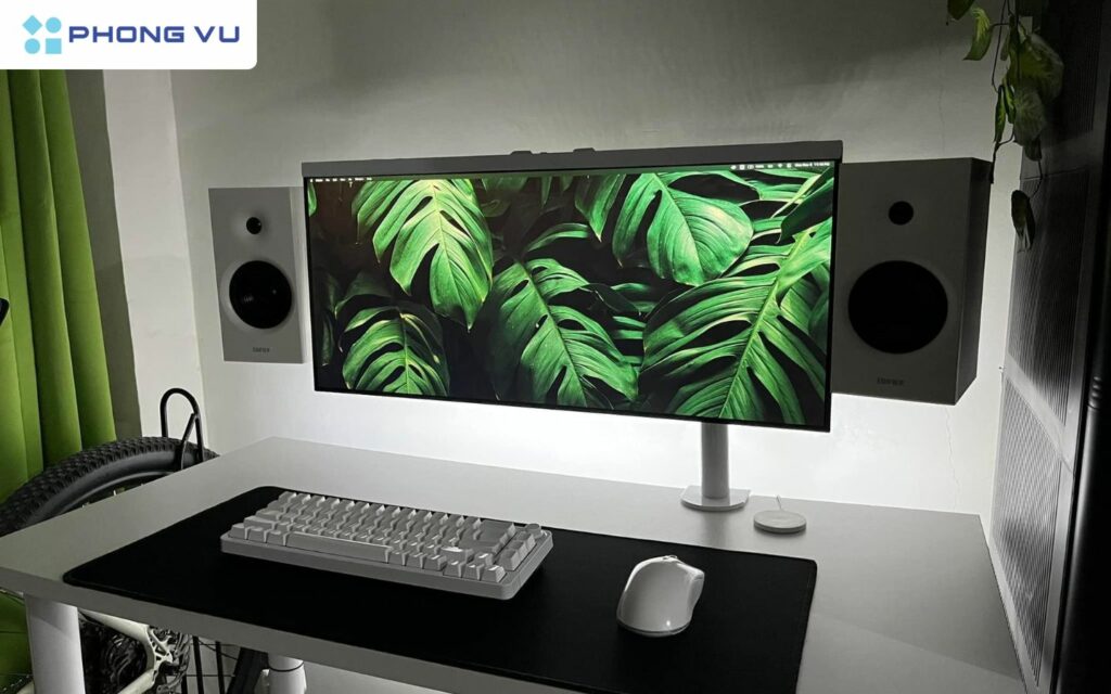 sử dụng các thiết bị ngoại vi khi setup góc làm việc