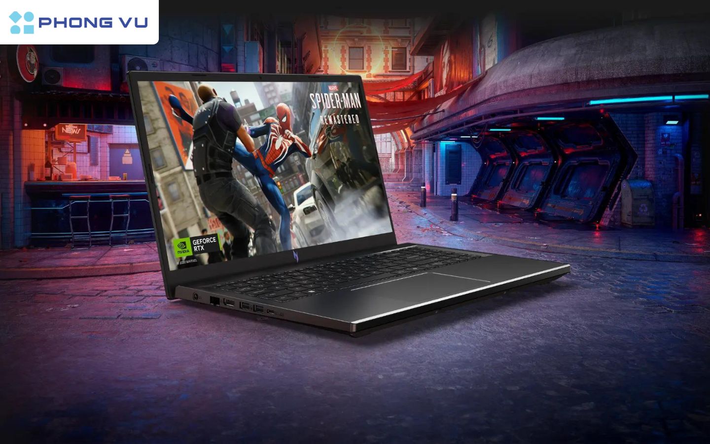 Thiết kế Acer Nitro V ProPanel: đậm chất gaming