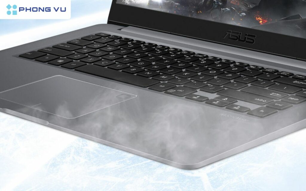 Công nghệ Asus IceCool tản nhiệt giúp ổn định hiệu suất máy tính