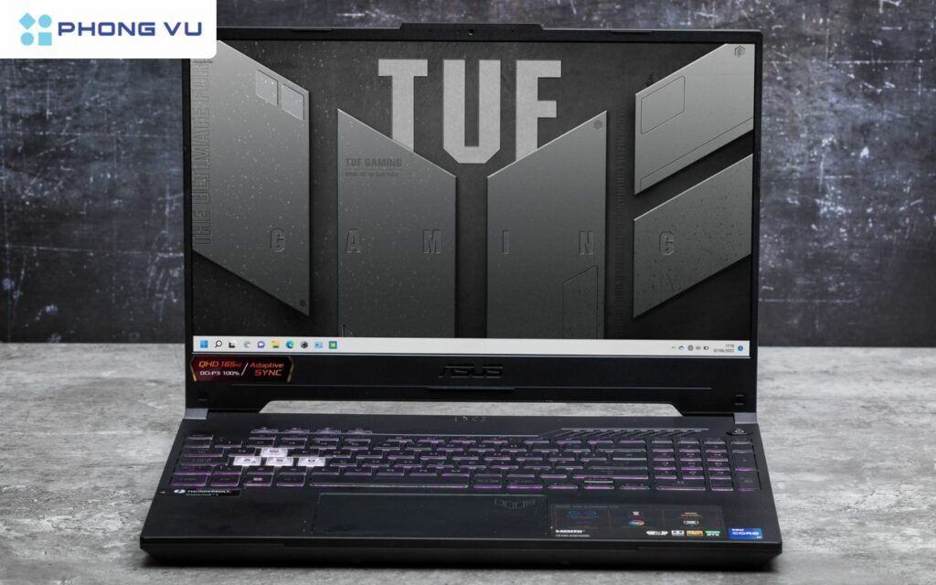 màn hình asus tuf gaming chơi game cực mượt