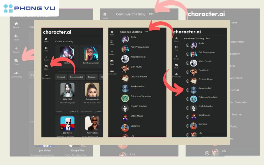 Công cụ chat AI Character AI 4